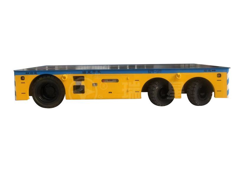 50噸輪胎式無軌電動(dòng)平車