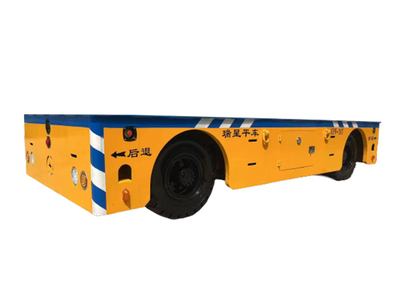 20噸輪胎式無軌電動(dòng)平車