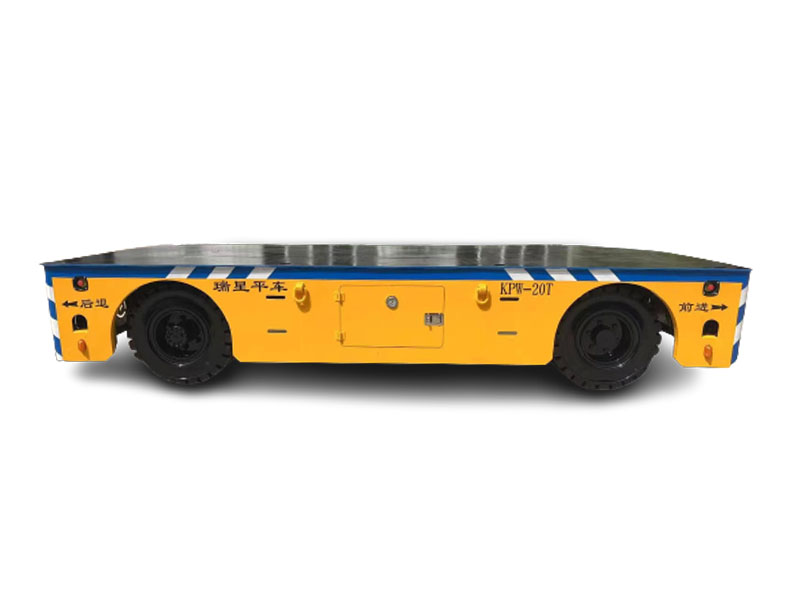 20噸輪胎式無軌電動(dòng)平車
