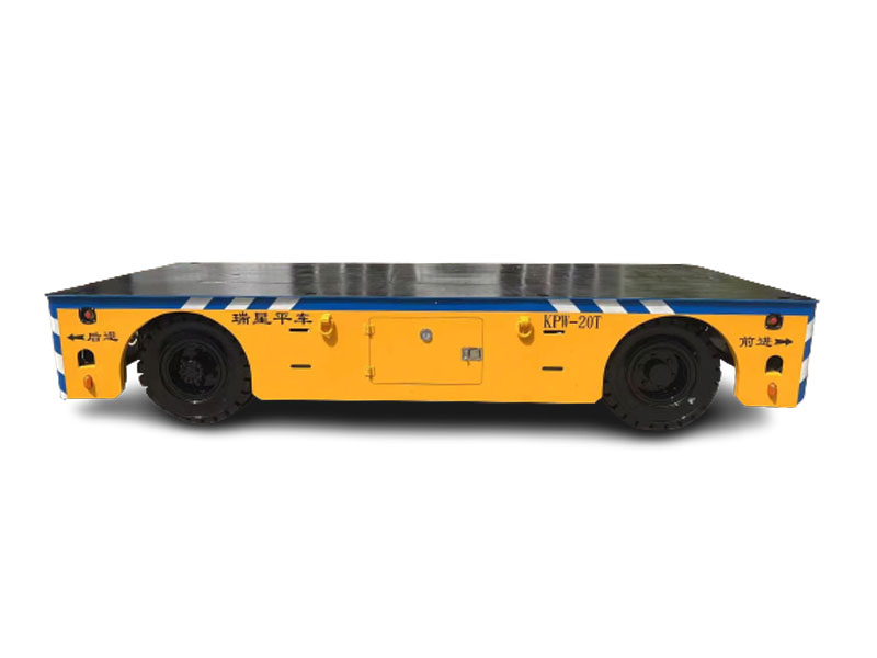 20噸輪胎式無軌電動(dòng)平車